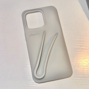 Rhode IPhone 14 Pro Lip Case Phone Case Gray